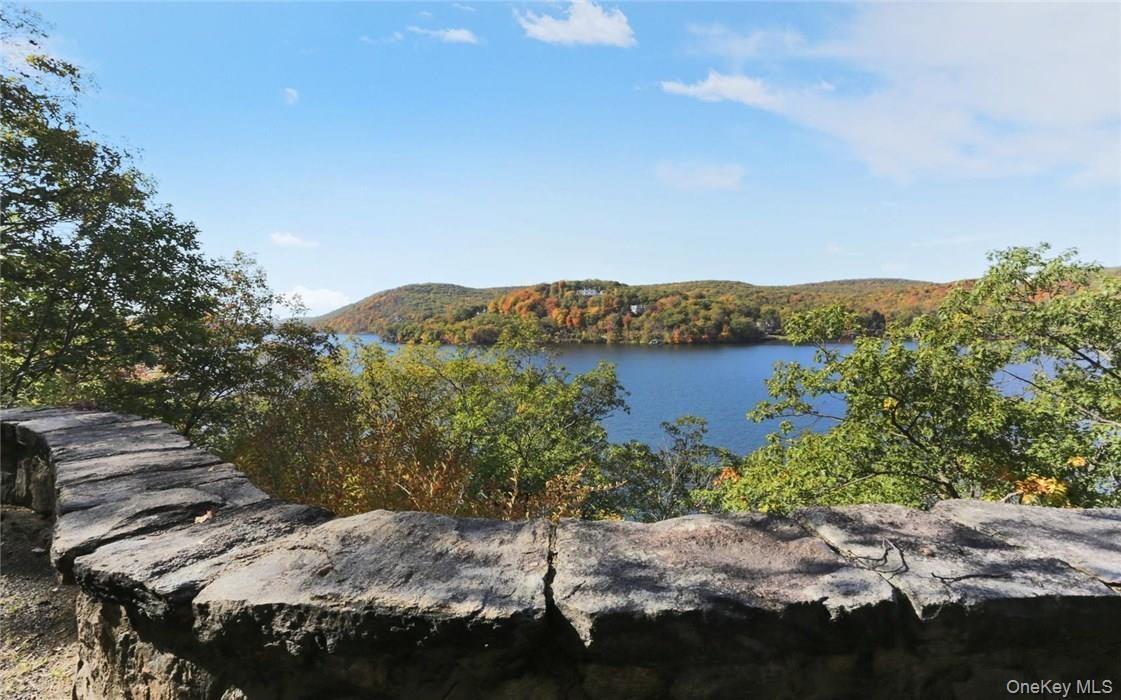 Historic stone walls, panoramic lake views