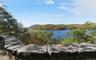 Historic stone walls, panoramic lake views
