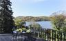 Second floor deck facing Tuxedo Lake