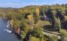 Steps away from private club boat house and docks