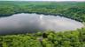 Tuxedo Lake at the foothills of the Ramapo Mountains