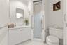 GUEST BATHROOM ON FIRST FLOOR