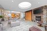 FIREPLACE CUSTOM BUILT IN KITCHEN