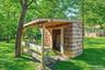 View of outbuilding - Digitally Enhanced