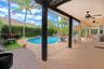 Extended covered patio