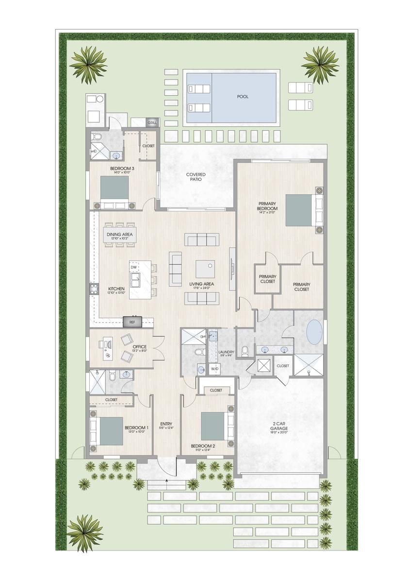 DISCLAIMER: All renderings, site plans, simulated views, floor plans, graphic images, drawings and all other information depicted are illustrative, an