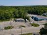 Drone / aerial view of a heavily wooded area