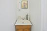 Powder Room within the retail space.