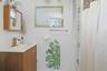 Full Bath with shower stall.