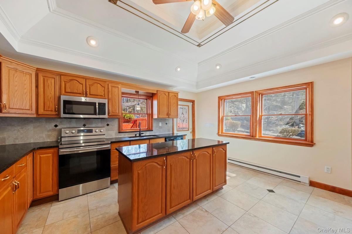 Kitchen Door to Large Deck
