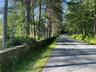View of stone walls & road