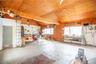 Garage with a workshop area
