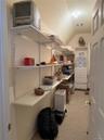 Walk in closet upstairs for all that linen extra towels, etc