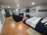 ground level family room