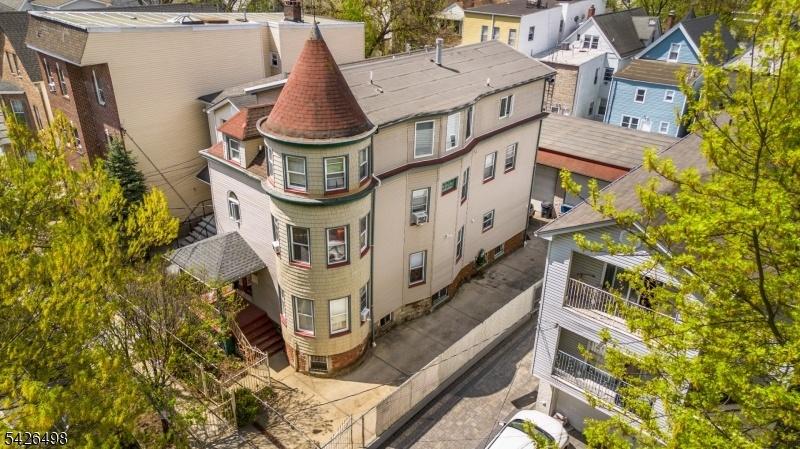 Ariel view of property