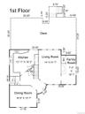 View of floor plan / room layout