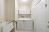 Laundry area