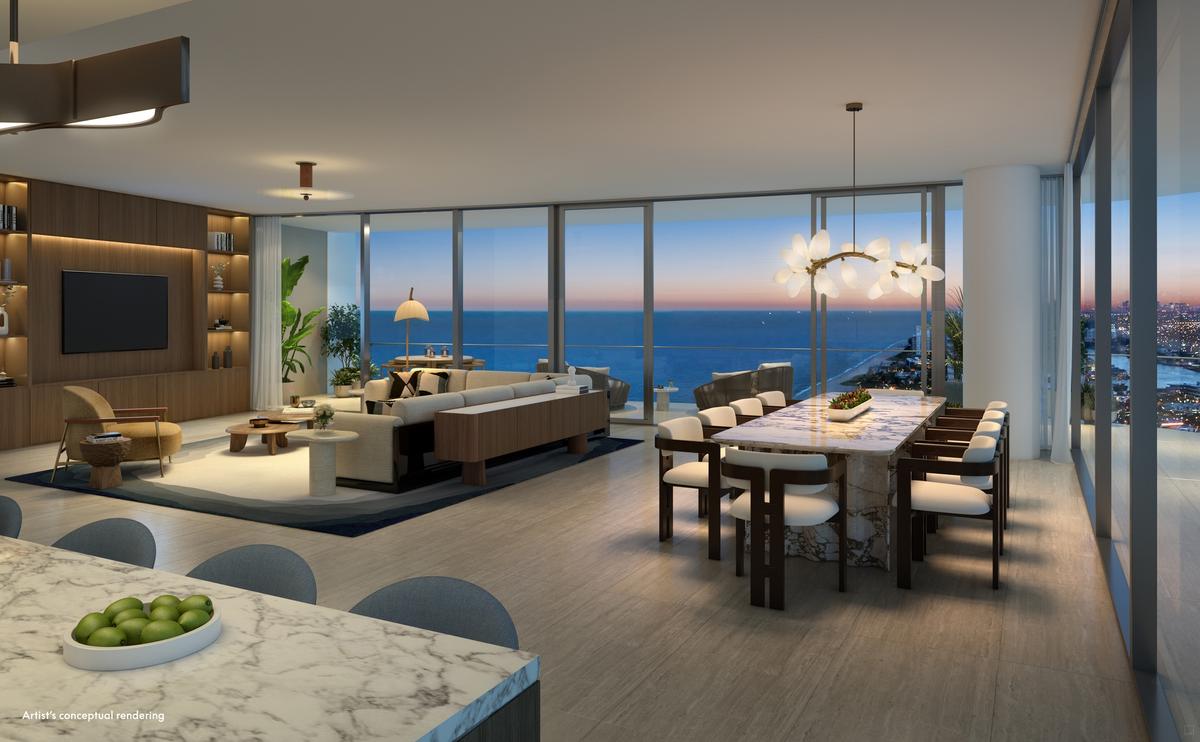 WPompanoBeachResidences Living Room View 1 Final