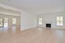 Living room has hardwood floors