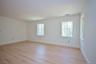 Bedroom has hardwood floors
