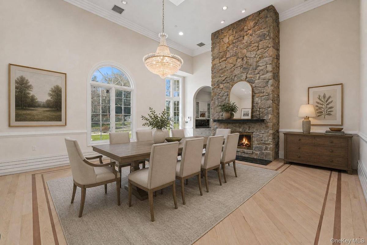 Dining Room Virtually Staged.