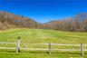 Ground level view of the 9.82 acre hay field.