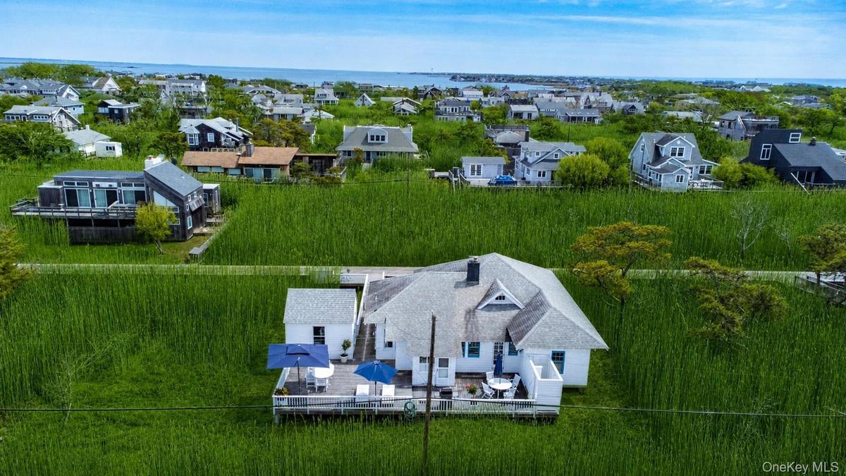 Aerial View facing back of structure