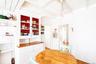 Eat in Kitchen w cabinets