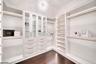 Walk-in master closet