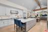 Open concept kitchen to family
