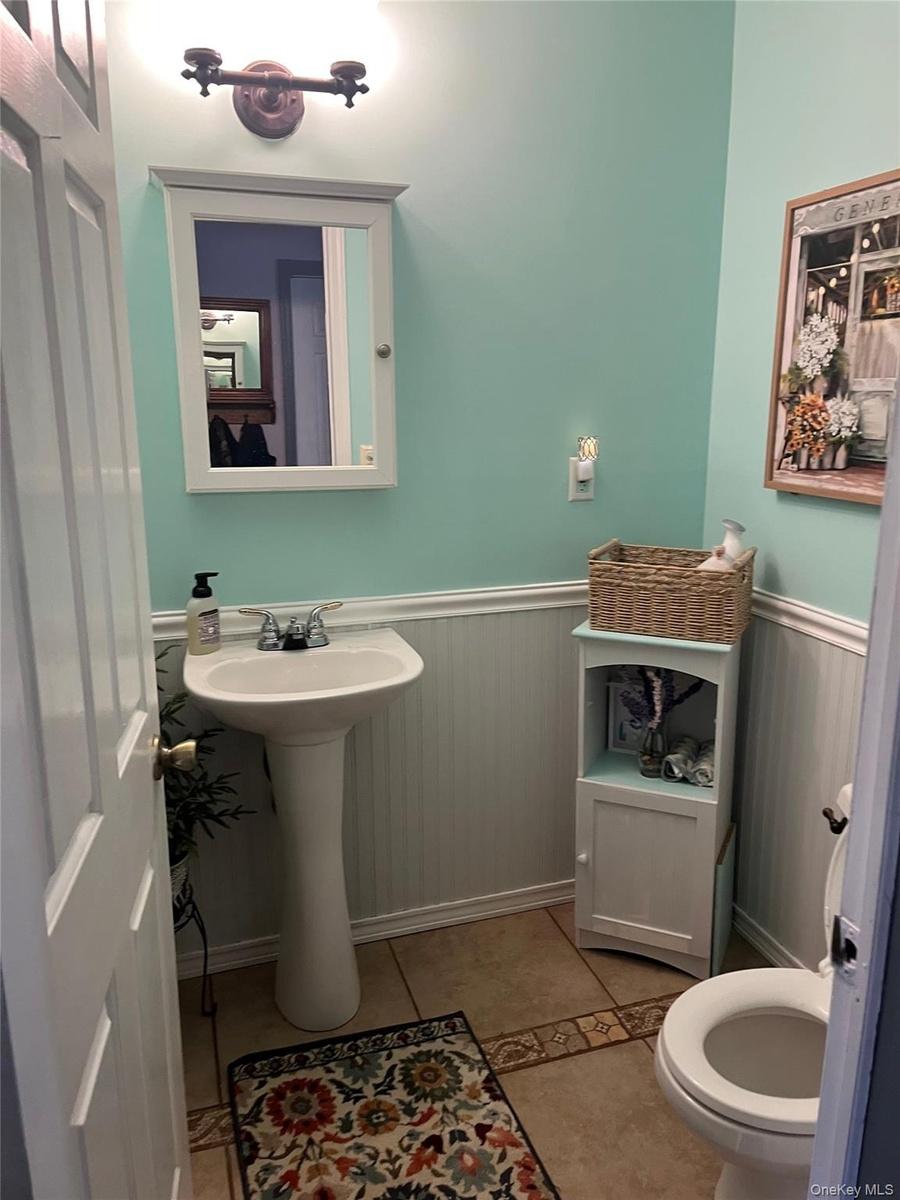 1st floor half bath