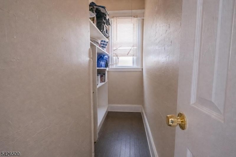 First floor closet