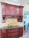Wolf glass cooktop , vent-out commercial rangehood
