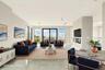 Living room featuring recessed lighting