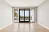 Empty room featuring light wood-style floors and recessed lighting