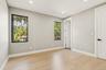Unfurnished room with light wood-style floors and recessed lighting