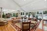 Open into dining room