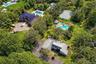 drone of private lush property