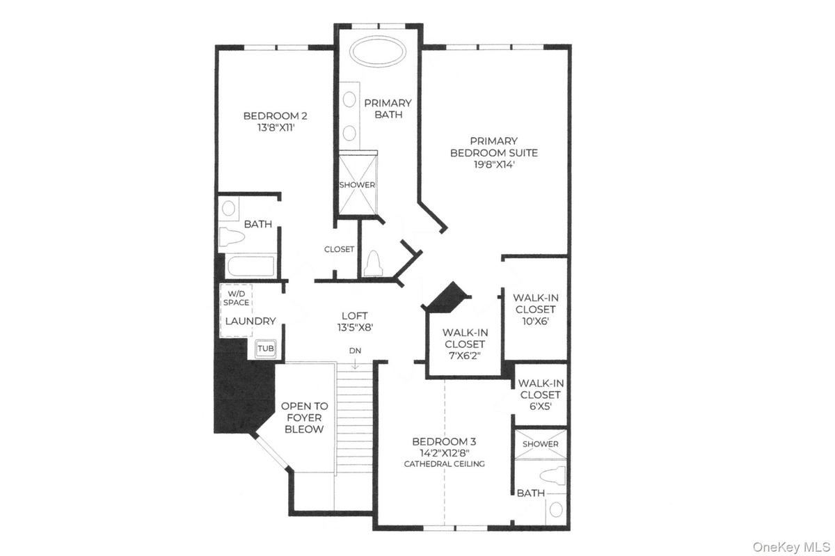 Second Level Floor Plan