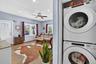 Convenient in-unit washer and dryer.