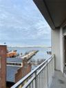 View from private covered balcony