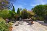 Private Backyard Beautiful patio and specimen privacy