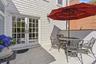 French doors to Patio off Kitchen