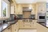 Custom cabinetry, top of the line appliances, granite appliances