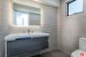 Downstairs powder room