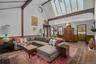 Guest cottage with cathedral ceiling and large garret window