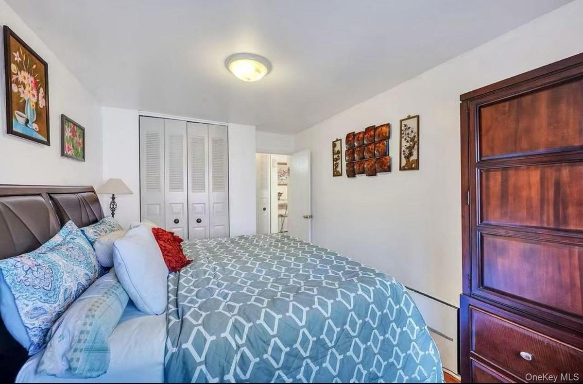 Bedroom with a closet