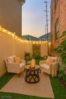 Backyard virtually staged