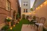 Backyard virtually staged