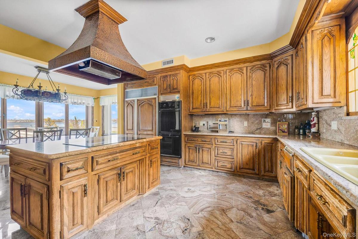 Center Island and Copper Hood